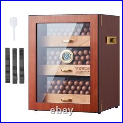 VEVOR 150 Cigar Humidor Cabinet Cedar Cigar Box Humidifier & Hygrometer & Shelve VEVOR 150 Cigar Humidor Cabinet Cedar Cigar Box Humidifier & Hygrometer & Shelve