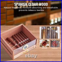 VEVOR 150 Cigar Humidor Cabinet Cedar Cigar Box Humidifier & Hygrometer & Shelve VEVOR 150 Cigar Humidor Cabinet Cedar Cigar Box Humidifier & Hygrometer & Shelve