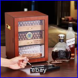 VEVOR 150 Cigar Humidor Cabinet Cedar Cigar Box Humidifier & Hygrometer & Shelve VEVOR 150 Cigar Humidor Cabinet Cedar Cigar Box Humidifier & Hygrometer & Shelve