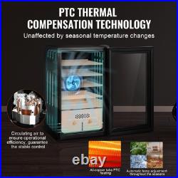 VEVOR Electric Cigar Humidor Cabinet Cedar Cigar Box Temp Control LED Light VEVOR Electric Cigar Humidor Cabinet Cedar Cigar Box Temp Control LED Light