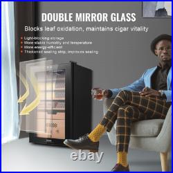 VEVOR Electric Cigar Humidor Cabinet Cedar Cigar Box Temp Control LED Light VEVOR Electric Cigar Humidor Cabinet Cedar Cigar Box Temp Control LED Light