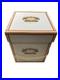 VINTAGE_H_UPMANN_Cedar_Lined_GLASS_CIGAR_HUMIDOR_JAR_LEATHER_STRAP_With_Box_01_ltm