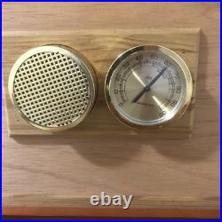 VTG Beautiful Mahogany Cigar Humidor Box with Hygrometer Wooden Cigar