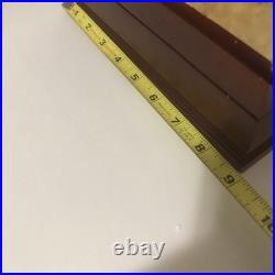 VTG Beautiful Mahogany Cigar Humidor Box with Hygrometer Wooden Cigar