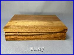 VTG Guard Tobacco Wooden Cigar Box Humidor Luxury Wood