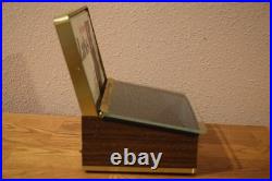 VTG Store Counter Glass Display Corina Larks Cigar Humidor Box Case