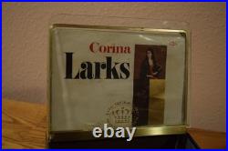 VTG Store Counter Glass Display Corina Larks Cigar Humidor Box Case