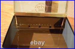 VTG Store Counter Glass Display Corina Larks Cigar Humidor Box Case