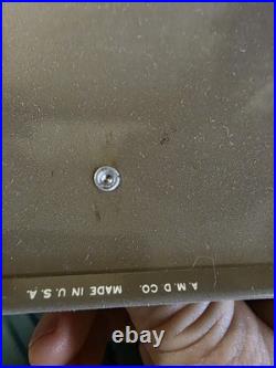 VTG Store Counter Glass Display Corina Larks Cigar Humidor Box Case