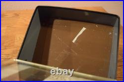 VTG Store Counter Glass Display Corina Larks Cigar Humidor Box Case