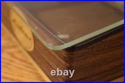 VTG Store Counter Glass Display Corina Larks Cigar Humidor Box Case