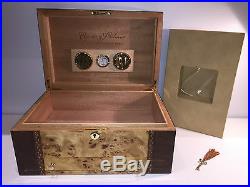 Very Rare Box Case Scatola Cuervo Y Sobrinos Pure Humidor Cigar Humidor
