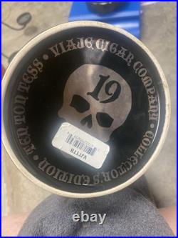 Viaje Skull & Bones Black Ceramic Humidor Ten Ton Tess