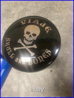 Viaje Skull & Bones Black Ceramic Humidor Ten Ton Tess