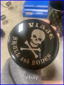 Viaje Skull & Bones Black Ceramic Humidor Ten Ton Tess