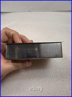 Vintage 1950s United States Steel USS Metal Humidor Cigar Wood Box Holder Case