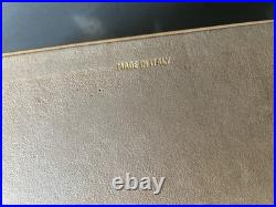 Vintage Agresti Burled Wood Italian Handmade Cigar Humidor Beautiful