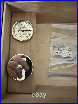 Vintage Agresti Early Italian Handmade Cigar Humidor
