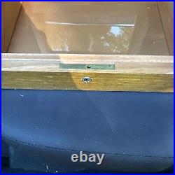 Vintage Alfred Dunhill Ltd Wood Cigar Box Humidor- NO KEY
