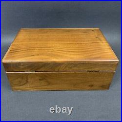 Vintage Alfred Dunhill Wood Humidor Cigar Box