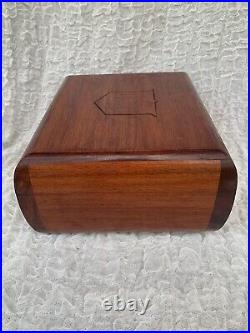 Vintage Arimac Monogrammed Cigars Special Order Humidor Wood Box