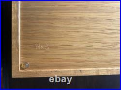 Vintage Art Deco Burl Maple Wood Gentleman's Box / Cigar Humidor