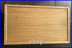 Vintage Art Deco Burl Maple Wood Gentleman's Box / Cigar Humidor