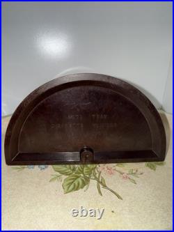 Vintage Bakelite Roto Tray Cigarette Humidor Art Deco Smoking Box USA