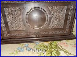 Vintage Bakelite Roto Tray Cigarette Humidor Art Deco Smoking Box USA
