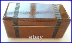 Vintage Baromidor Wood Cigar Box Humidor