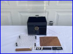 Vintage Black CCC Humidor Box H. Upmann. Te Amo. Don Diego