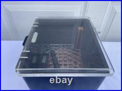 Vintage Black CCC Humidor Box H. Upmann. Te Amo. Don Diego