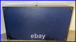 Vintage Cigar Humidor Box Porcelain Lined