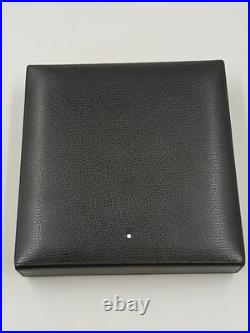 Vintage Dunhill Travel Humidor Square Black Leather Cigar Case