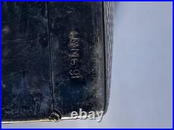 Vintage Dutch Silver Plated Cigar Box Humidor Justus van Maurik, Holland, 12.5