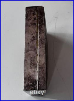 Vintage Dutch Silver Plated Cigar Box Humidor Justus van Maurik, Holland, 12.5