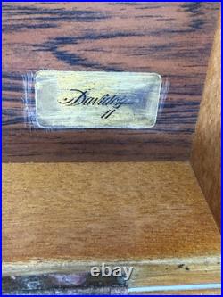 Vintage Humidor Davidoff No. 4 Cigar Wooden Box Rare Vintage Humidor Davidoff No. 4 Cigar Wooden Box Rare