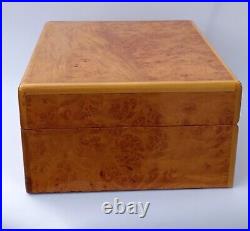 Vintage Kelermes Italy Cellar Cigar Box Cigars Humidor Exotic Wood Box