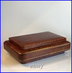 Vintage Leather Italian Cigarette Box