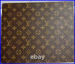 Vintage Louis Vuitton Monogram Cigar Humidor Box Cedar Interior Hygrometer Franc