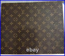 Vintage Louis Vuitton Monogram Cigar Humidor Box Cedar Interior Hygrometer Franc