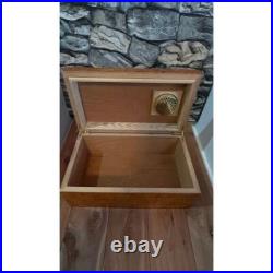 Vintage Martell Cognac Cordon Bleu Wooden Humidor Box