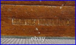 Vintage Officer's Club Wood Cigar Box Boite Nature