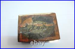 Vintage Old Cigar Box Wood Clear Havana Brevas Gems JHP 11th District Ohio