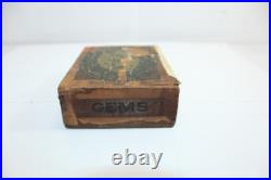 Vintage Old Cigar Box Wood Clear Havana Brevas Gems JHP 11th District Ohio