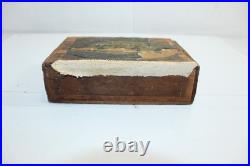 Vintage Old Cigar Box Wood Clear Havana Brevas Gems JHP 11th District Ohio