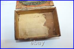 Vintage Old Cigar Box Wood Clear Havana Brevas Gems JHP 11th District Ohio