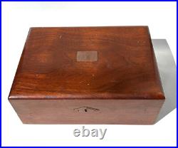 Vintage Pattberg Novelty American Walnut Humidor Box