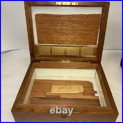 Vintage Pattberg Novelty American Walnut Humidor Box