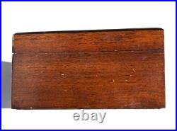 Vintage Pattberg Novelty American Walnut Humidor Box